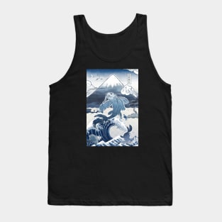 Blue Koi Fish Tank Top